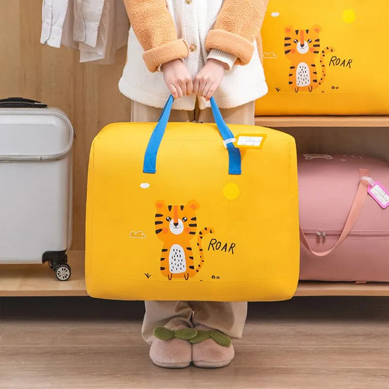 Pregnant Women's Large Capacity Childbirth Bag Quilt Storage Bag MovingBag Portable Diaper Free Baby Supplies Travel Bag Leedoar