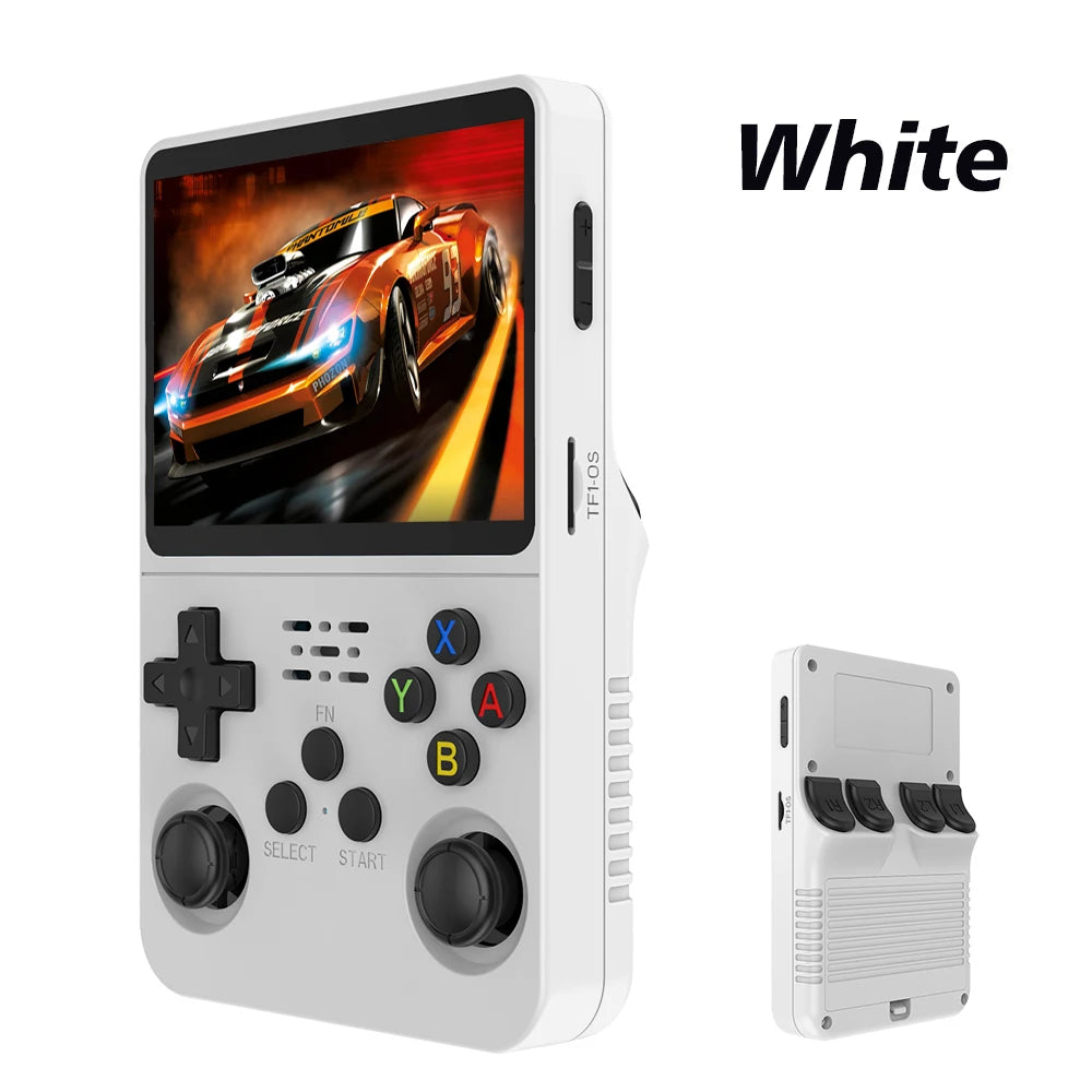 R36S Retro Handheld Video Game Console Linux System 3.5 Inch IPS Screen Portable Pocket Video Player 128GB Games Boy Gift Leedoar