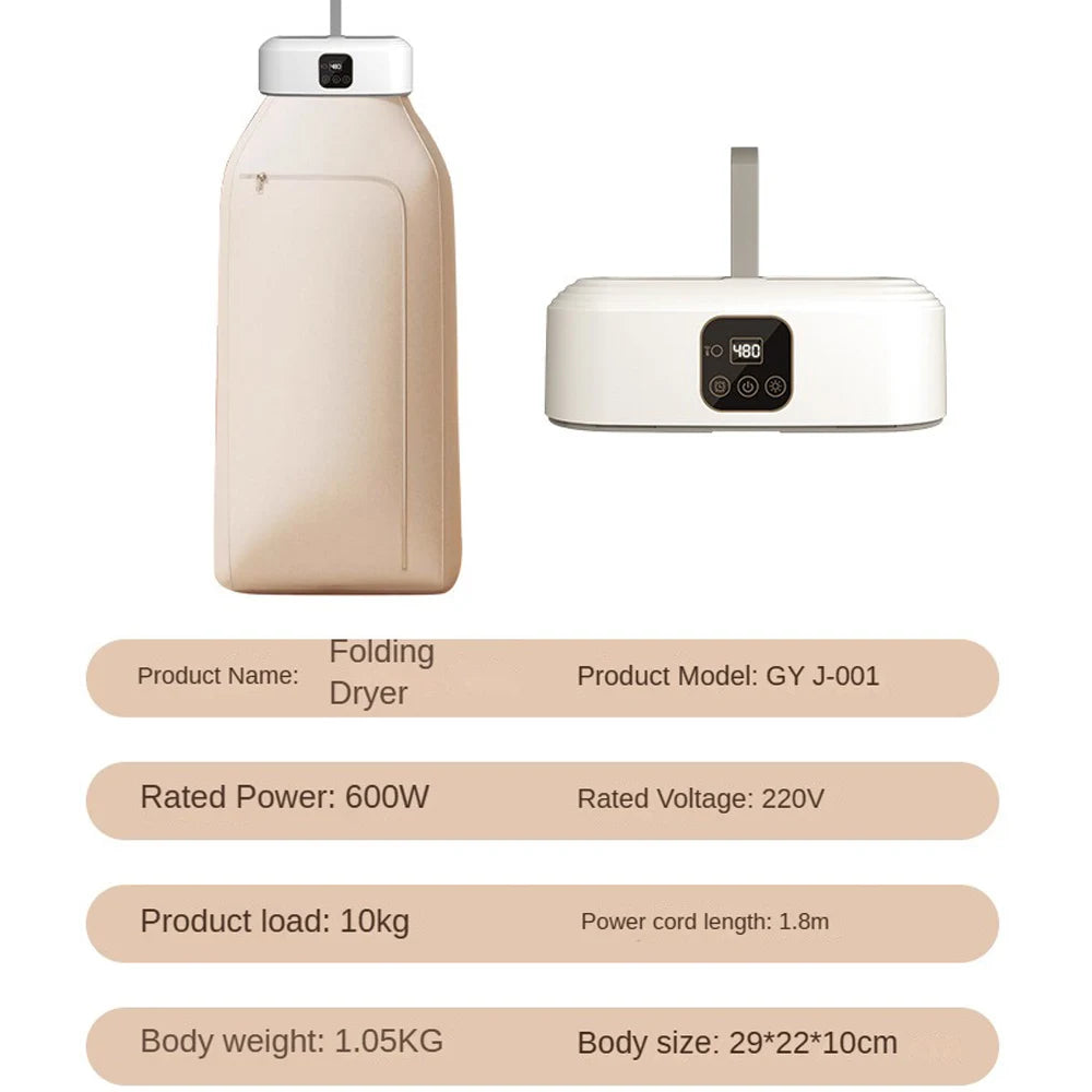 Remote Control Multifunctional Dryer Electric Clothes Home Cabinet Floor Machine Laundry Dryers Warm Air Dryer With Timing Home Leedoar