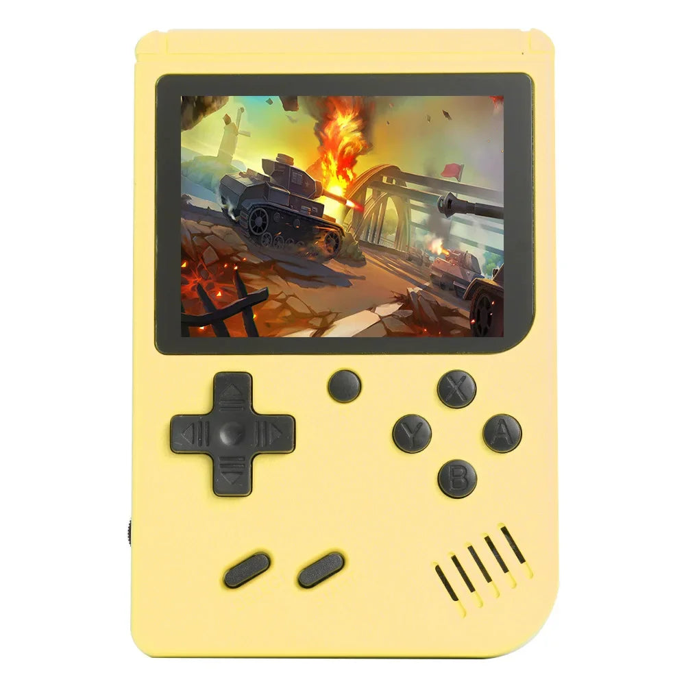 Retro Portable Mini Handheld Video Game Console 8 Bit 3.0 Inch Color LCD Kids Color Game Player Built in 500 Games Leedoar