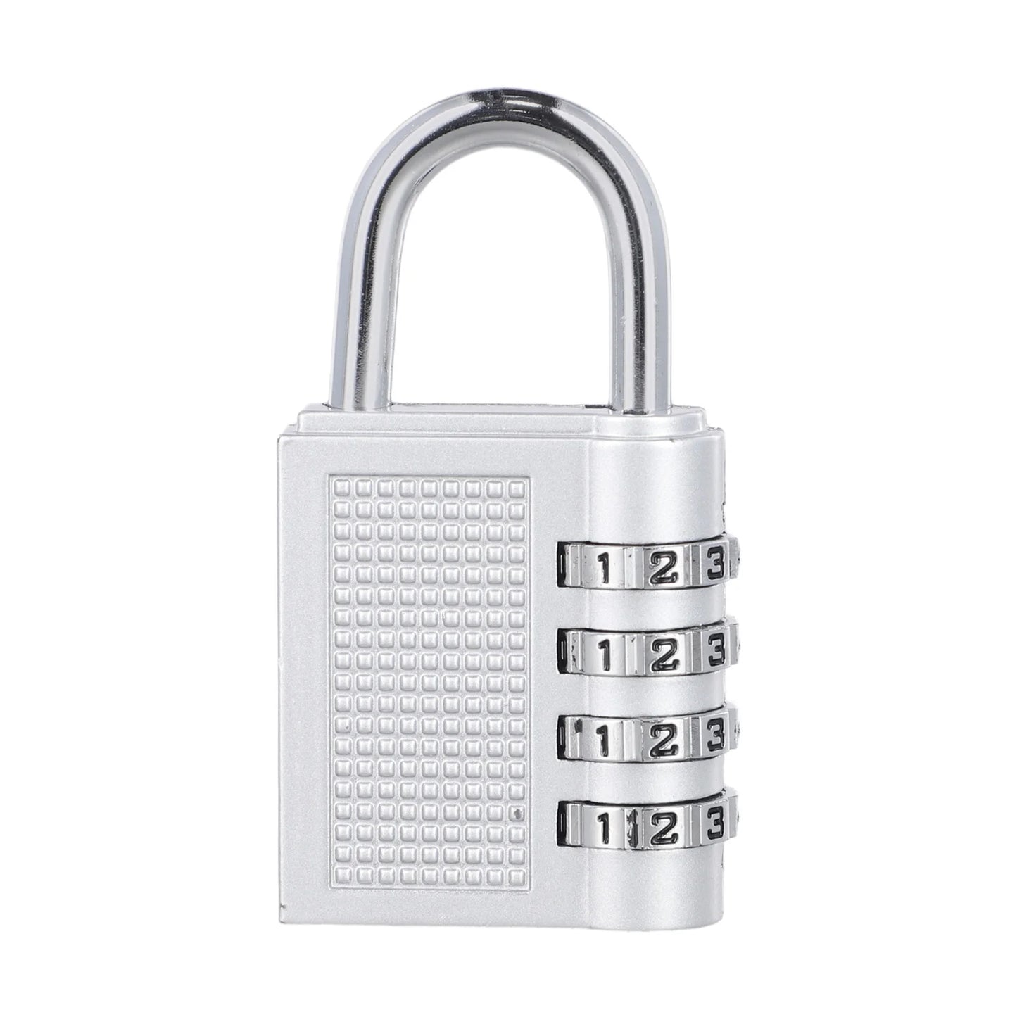 Rust-proof Combination Lock 4-Digit Password Combination Padlock Zinc Alloy Suitcase Smart Password Lock Outdoor Security Lock