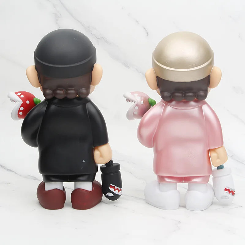 22cm Super Mario as Leon PVC Action Figures Toy Model Toys Leedoar