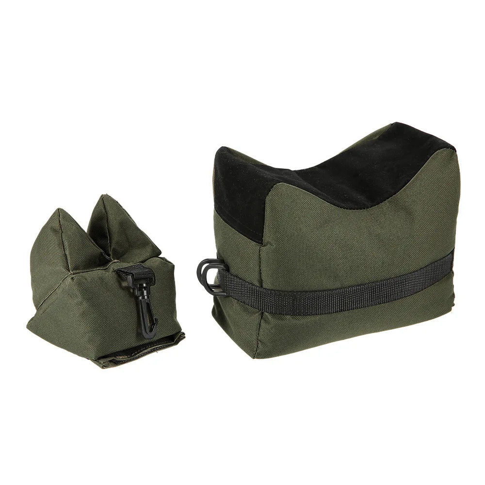 Tactical Sandbag Hunting Relies on Pillow Clip Shooting to Fix Chin-holding Bag and Sandbag Support Bag Lying on the Ground. Leedoar