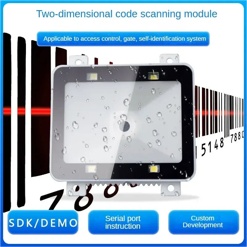 SH-7500 2D Embedded Scanning Platform Fixed Scanning Module Electronic Payment Re-developed Barcode Scanner QR Barcode Reader Leedoar