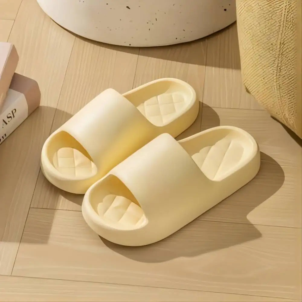 Household Indoor Bathroom Bath Couple EVA Slippers Leedoar