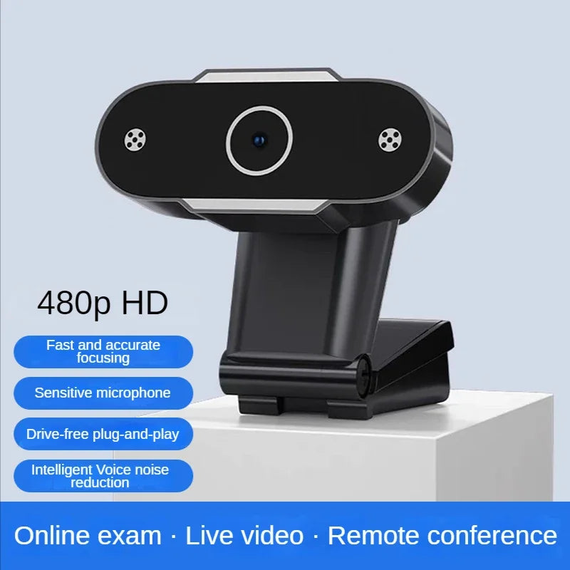 Q20 1080P Full HD Webcam USB Plug 120 Degree Wide Viewing Angle Webcam with Built-in Microphone For PC Mac Laptop Desktop Leedoar