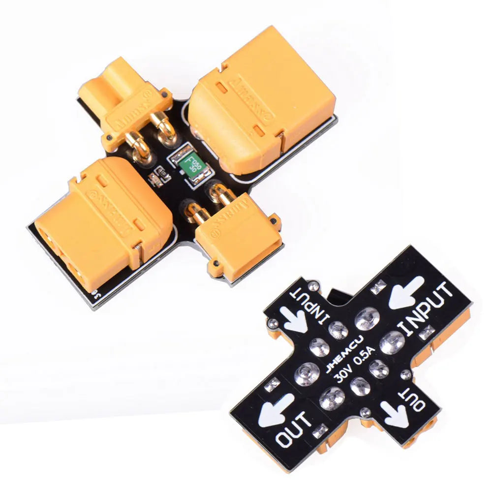 Amass Smoke Stopper 1-6S 30V XT30 XT60 Fuse Installation Test Safety Plug Short-circuit Protection For RC FPV Drone Model Leedoar