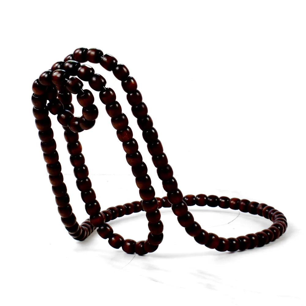 Creative Pearl Wood Necklace Wine Rack Luxury Magic Metal Resin Hanging Suspension Wine Bottle Holder Rack Home Desktop Decor Leedoar