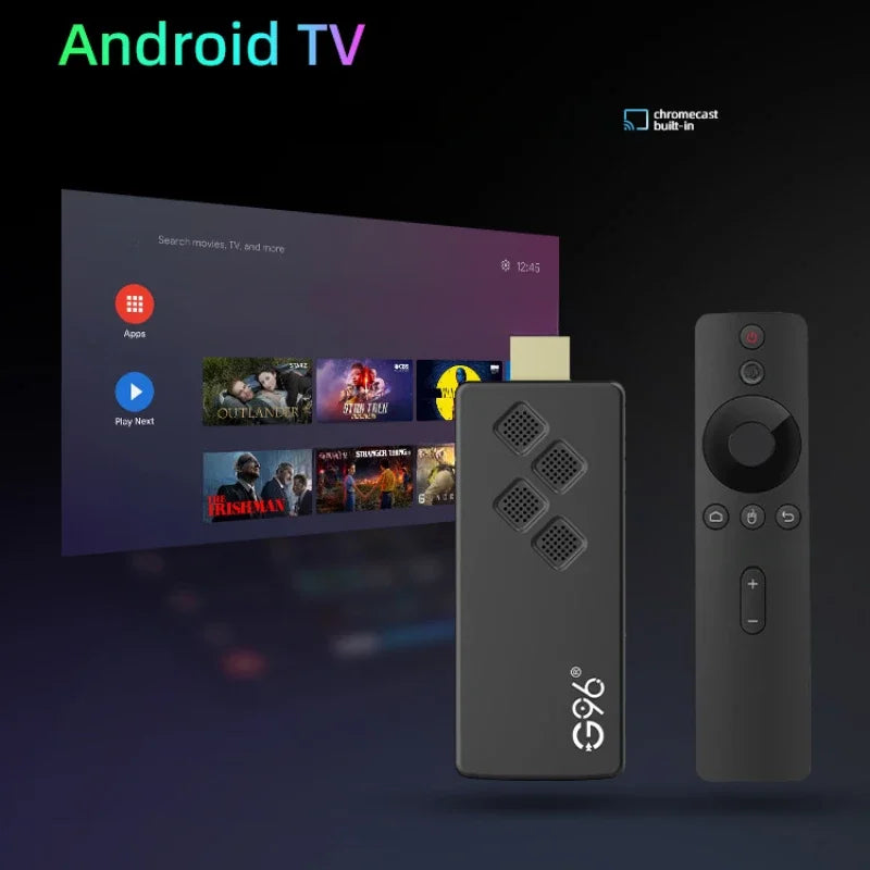 G96 H313 2GB RAM 16GB ROM TV Stick 4K Android 10 Dual Wifi IPTV ATV UI Fire Sticks Alexa Voice Remote TV Box 4K Smart Box Leedoar