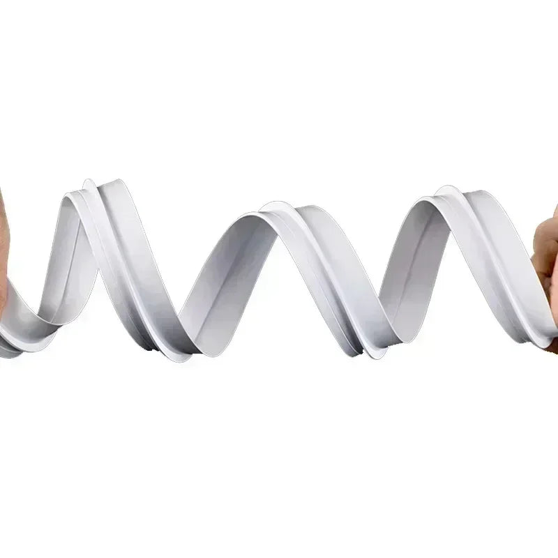 Door Bottom Seal Strip Flexible Wind Noise Reduction Stopper Under Door Sealing Blocker Door Weatherstrip Adhesive Backing Leedoar