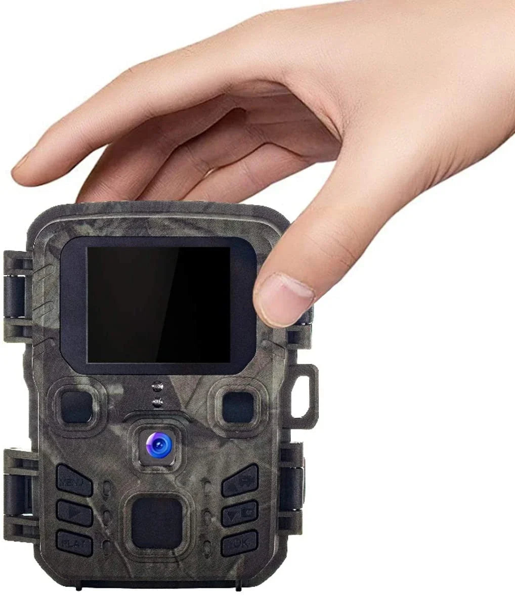 Mini301 Trail Camera Night Vision Hunting Motion 1080P 20MP IP65 Waterproof Outdoor Wild Camera with IR LED Range Up To 65ft Leedoar