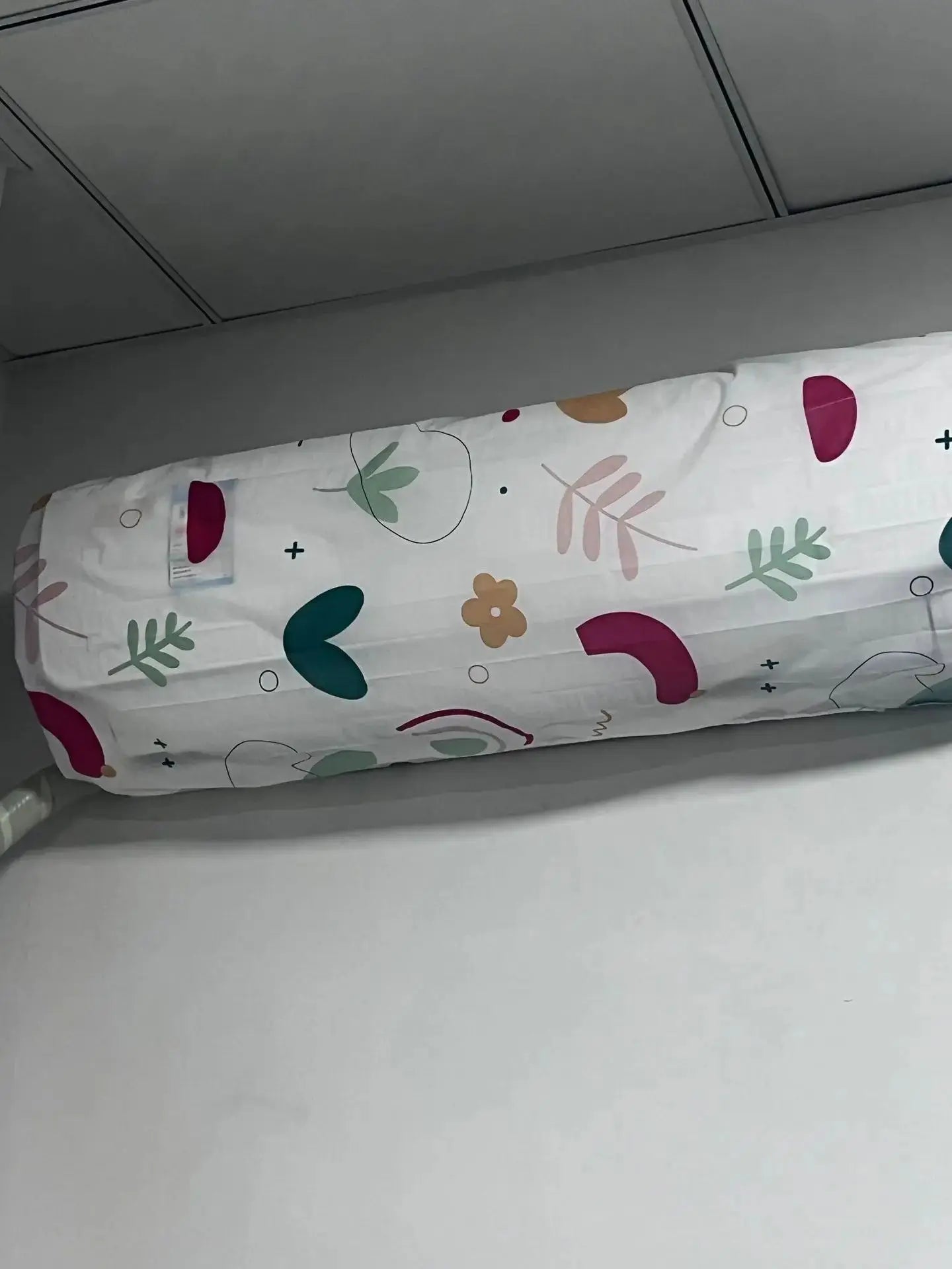 2pcs Air Conditioner Dust Cover Wall Mounted Fan Universal Minimalist Creative Cartoon Washable Fan Cover Air Conditioner Cover Leedoar