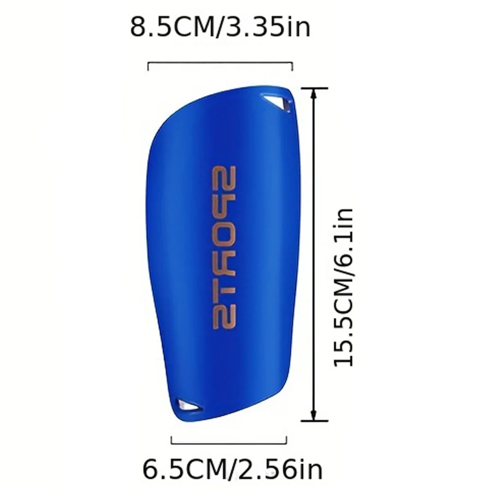 Soccer Shin Guards Football Protectors Pads Adult Kids Shinguards Set Light Sock Insert Board Training Legging Protective Gear Leedoar