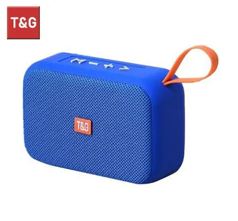 Speaker TG506 Portable Mini Wireless Soundbar Bluetooth 5.0 Outdoor Indoor HIFI Loudspeaker Support TF Card FM Radio Waterproof Leedoar