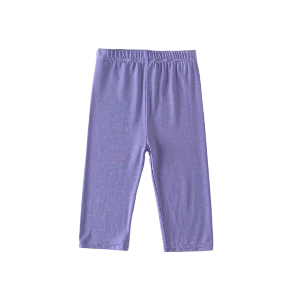 Summer Children Girls Shorts Cotton Solid Safety Pant Underwear Girls Short Breathable Pants Kids Girls Short Leggings For 3-10Y Leedoar