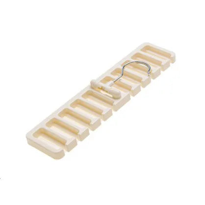 Tie Belt Hanger Wardrobe Belt Rotating Organizer Rack Multifuctional Scarf Hanger Home Closet Storage Holder Accessories Leedoar