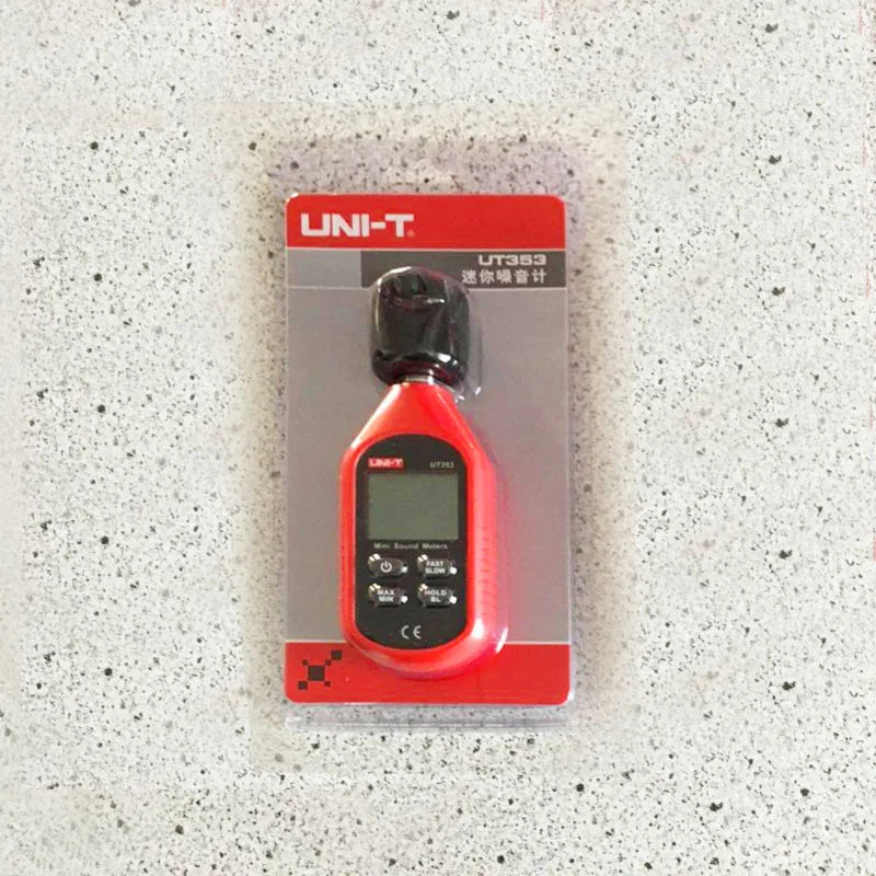 UNI-T UT353 Noise Measuring Instrument db Meter 30~130dB Mini Audio Sound Level Meter Decibel Monitor Leedoar