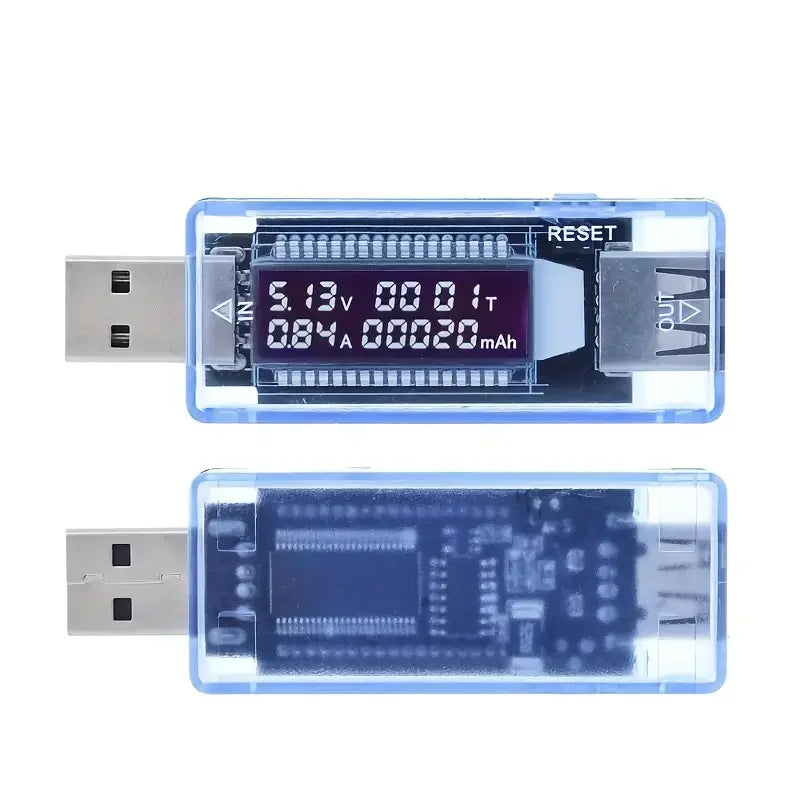 USB Current And Voltage Capacity Tester Accurately Detects Battery Current And Voltage, Detects Charger Capacity Leedoar