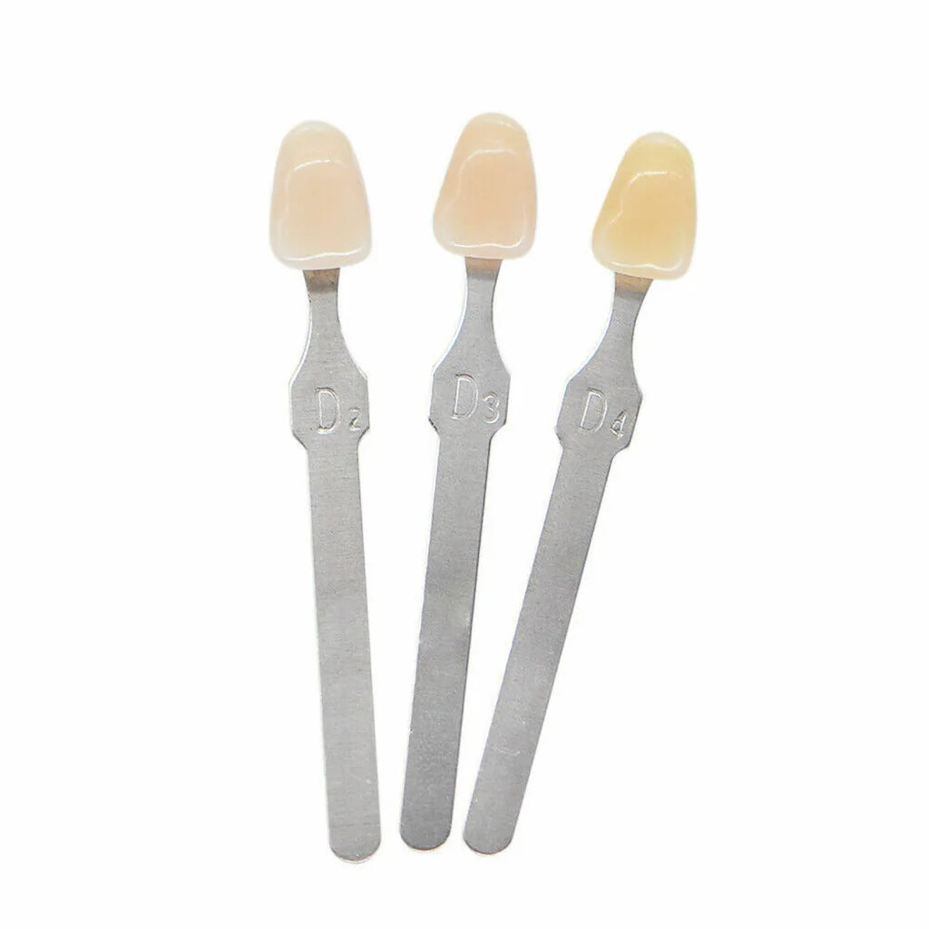 VITA 16 Colors Teeth Shade Guide Classical Dentistry Equipment Teeth Whiting Porcelain VITAPAN Tooth Model Colorimetric Plate Leedoar