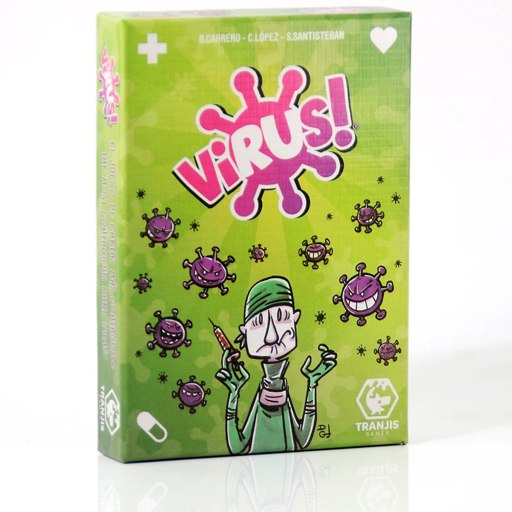 Virus! - Juego de cartas - El Juego mas contagioso. Edicion Española. +8 años VIRUS! 2 Evolution (Expansión) - Juego de cartas ( Leedoar