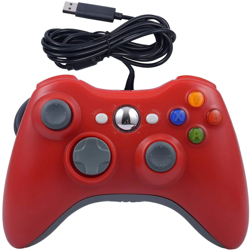 Wired Controller USB Cable Gamepads For Microsoft Xboxes 360 Console Wired Joystick For Xboxes 360 Game Gamepad Joypad Leedoar