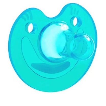 0-3 Years Silicone Round Pacifier Anti-Buck Teeth Teether Pacifier Chain Newborn Birthday Gift Bisphenol A Free