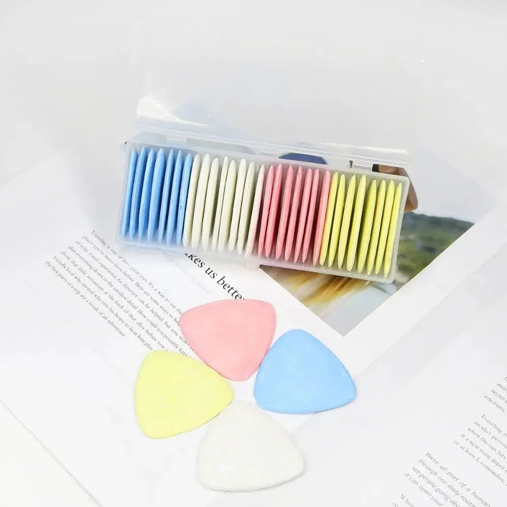 1/10/20/30pcs/Set Fabric Tailors Chalk Erasable Fabric Marker Patchwork Clothing DIY Sewing Tool Box Set Needlework Accessories Leedoar