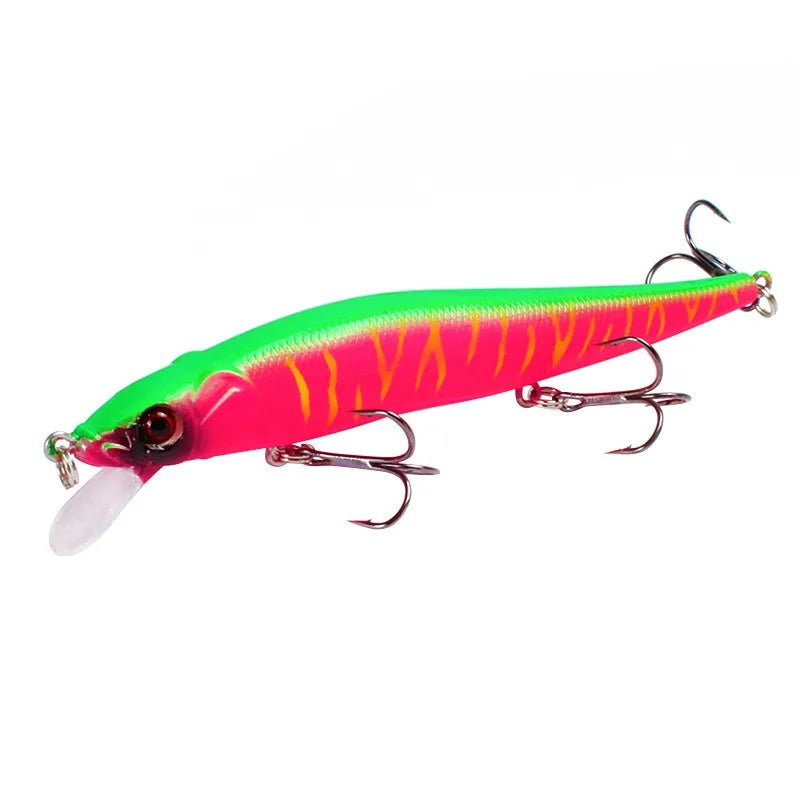 1/10 Pcs Isca De Pesca 11,5 cm/14g Minnow Crankbait Wobblers 3D Olhos Perch Isca Artificial Pike Carp Isca Swim Bait Pesca Pesca 