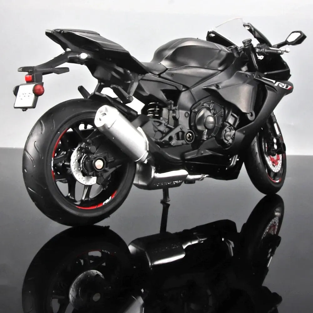 1:12 Scale Motorcycle Model Die Cast Metal with Plastic Parts Motorcycle 2020 YAMAHA YZF-R6 Leedoar