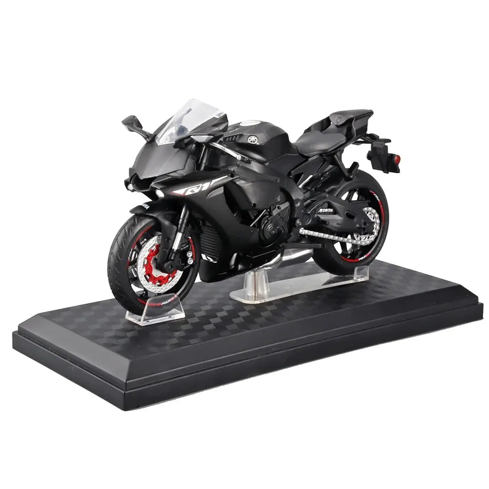 1:12 Scale Motorcycle Model Die Cast Metal with Plastic Parts Motorcycle 2020 YAMAHA YZF-R6 Leedoar