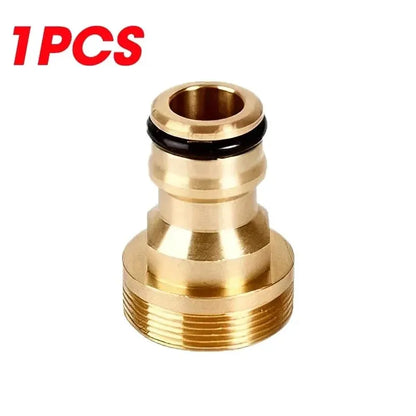 1/2/5PCS Universal Tap Kitchen Adapters Brass Faucet Watering Garden Tools Tap Connector Mixer Hose Adaptor Basin Fitting Leedoar