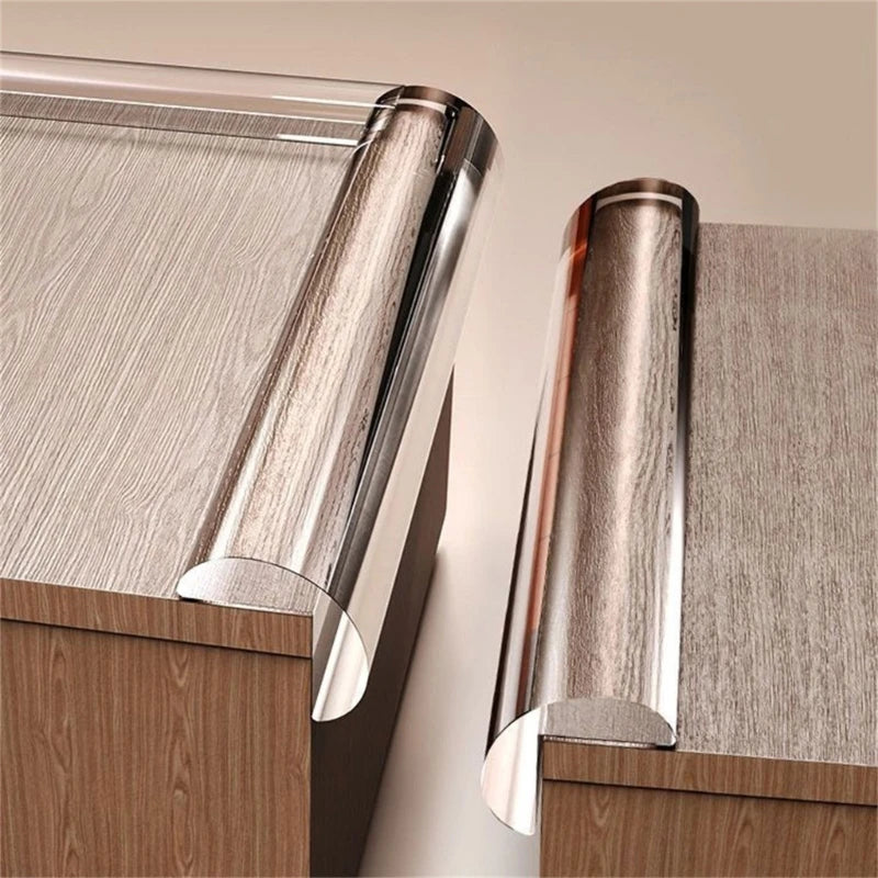 1/2M Table Edge Guard Furniture Corner Protector Strip Self Adhesive Transparent Kids Collision Proof Soft Bumper Baby Safety