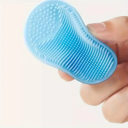 1/2 peças, escovas de xampu para massagem no couro cabeludo, massageadores portáteis para couro cabeludo, esfregão para couro cabeludo com cerdas macias de silicone para da 