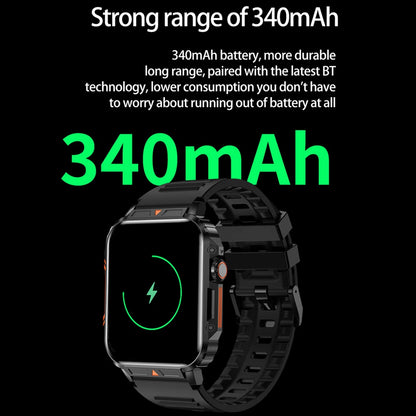 1.95 GPS Outdoor Military Smart Watch Men Bluetooth Call Smartwatch Man For Android IOS IP68 Waterproof Gps Ftiness Watches Man Leedoar