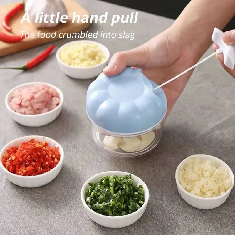 1 Household Manual Garlic Puller Garlic Manual Garlic Press Grinder Kitchen Fruit and Vegetable Tools Dumpling Small Tool Leedoar