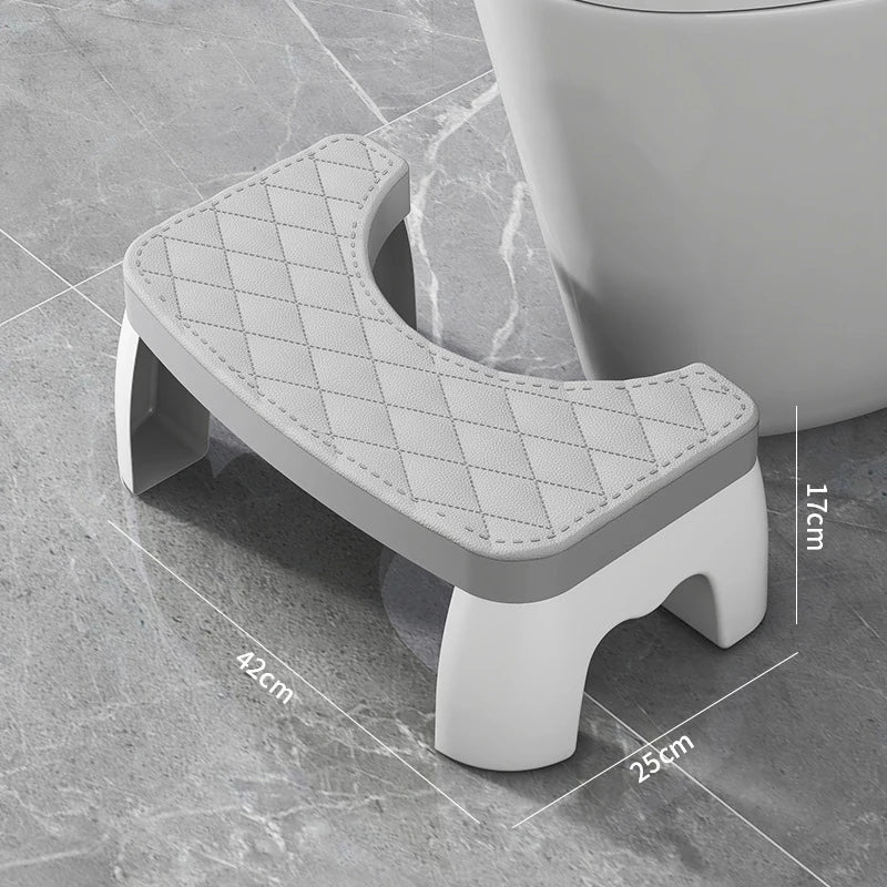 1 PCS Toilet Squat Stool Removable Non-slip Toilet Seat Stool Portable Squat Stool Home Adult Bathroom Accessories Leedoar