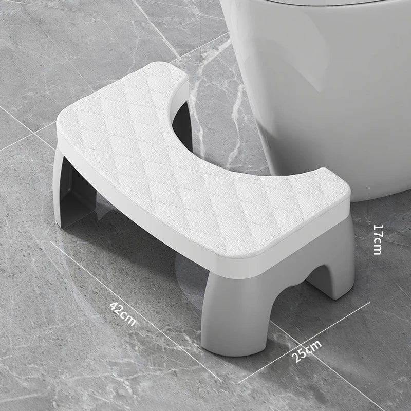 1 PCS Toilet Squat Stool Removable Non-slip Toilet Seat Stool Portable Squat Stool Home Adult Bathroom Accessories Leedoar