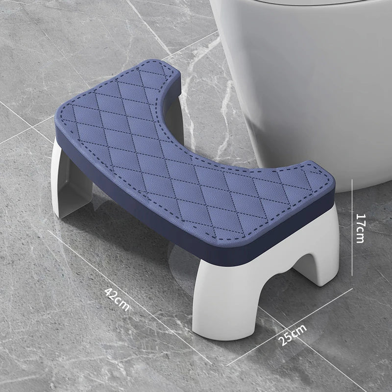 1 PCS Toilet Squat Stool Removable Non-slip Toilet Seat Stool Portable Squat Stool Home Adult Bathroom Accessories Leedoar