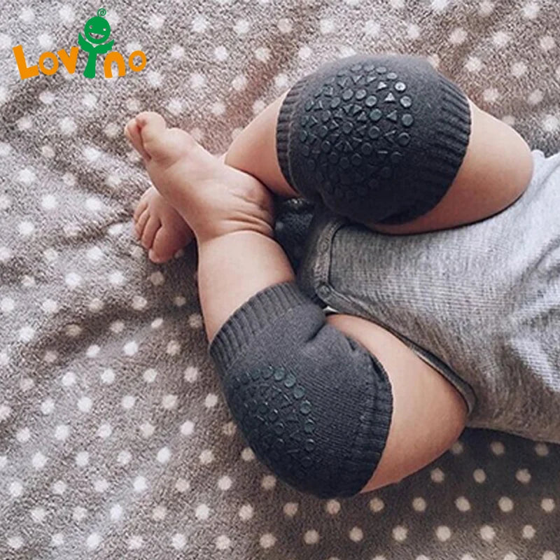 1 Pair Baby Knee Pad Kids Safety Crawling Elbow Cushion Infant Toddlers Baby Leg Warmer Knee Support Protector Baby Kneecap Leedoar