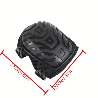 1 Pair of Professional Knee Pads-Thick Gel Cushion,Double Straps & Adjustable Clips - Perfect for Work,Gardening & Construction Leedoar