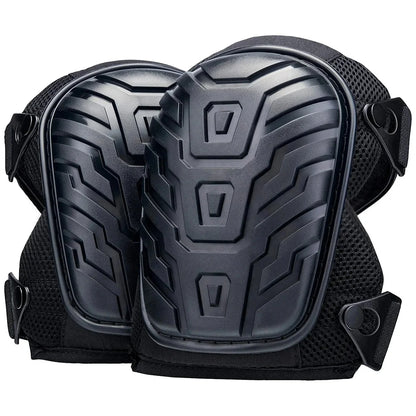 1 Pair of Professional Knee Pads-Thick Gel Cushion,Double Straps & Adjustable Clips - Perfect for Work,Gardening & Construction Leedoar