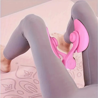 1 Pc Pelvic Floor Muscle Trainer, Multifunctional Thigh Exerciser, For Postpartum Recovery, Body Shaping, Leg & Butt Training Leedoar