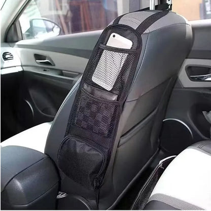 1 Piece Car Seat Back Hanging Bag Oxford Cloth Waterproof Thermal Pressure Resistant Handle Side Storage Bag Vehicle Compression Leedoar