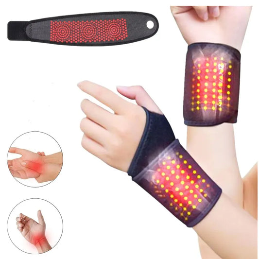 1 Piece Sport Wrist Band Adjustable Support Brace Wrap Hand Comfortable Compression Wristband Relief Wrist Support Strap Belt Leedoar