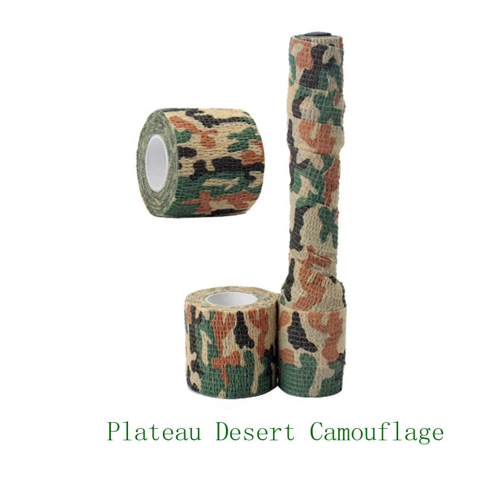 1 Roll U Pick 4.5m*5cm Waterproof Outdoor Camo Hiking Camping Hunting Camouflage Stealth Tape Wraps Leedoar