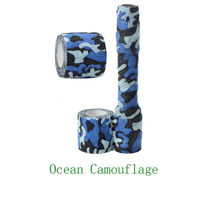 1 Roll U Pick 4.5m*5cm Waterproof Outdoor Camo Hiking Camping Hunting Camouflage Stealth Tape Wraps Leedoar