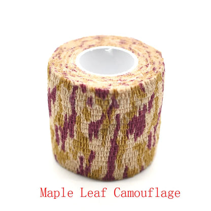 1 Roll U Pick 4.5m*5cm Waterproof Outdoor Camo Hiking Camping Hunting Camouflage Stealth Tape Wraps Leedoar