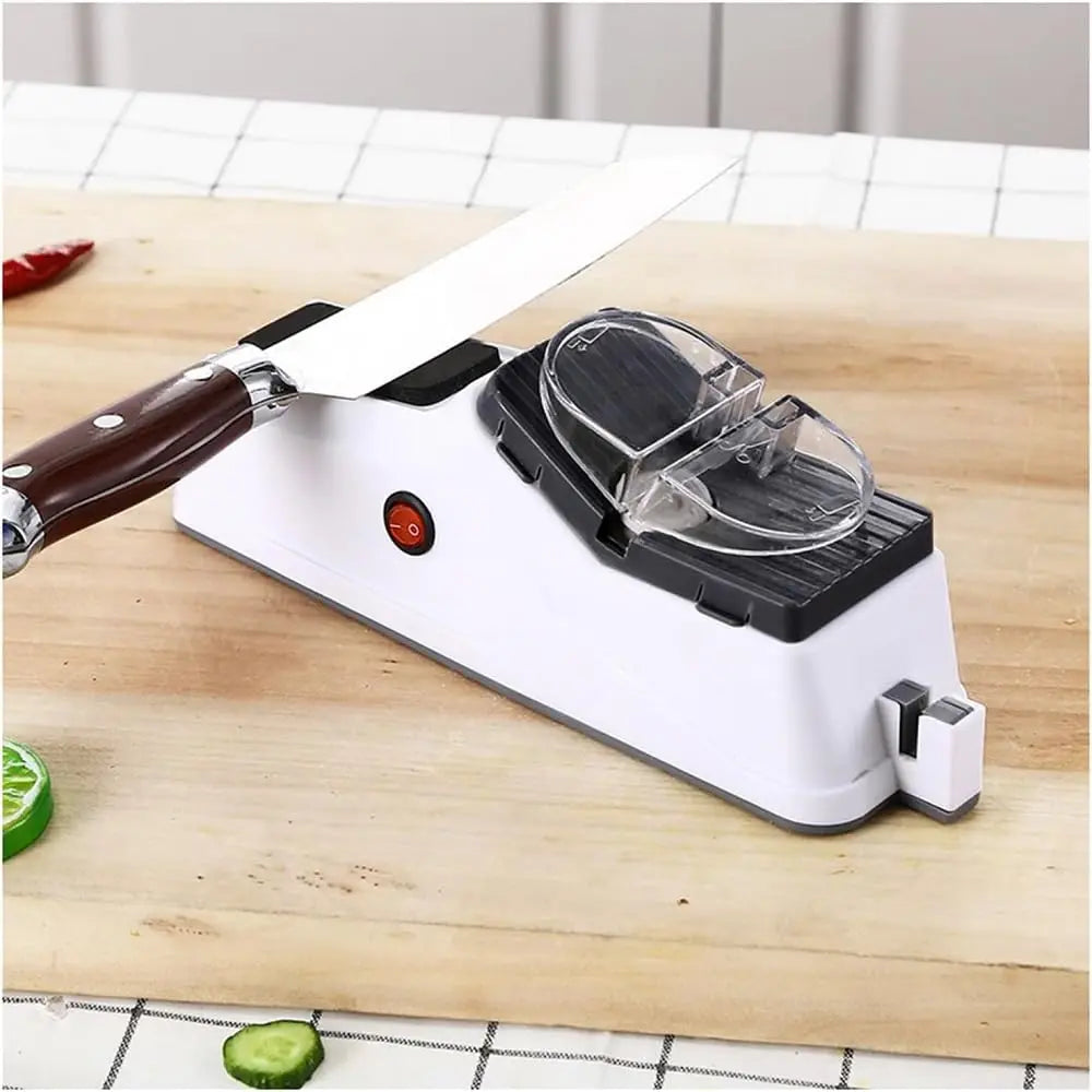 1 SetNew Electric Knife Grinder Home Portable Quick Knife Grinder Multi Functional Automatic Vegetable Grinding Knife God Tool Leedoar