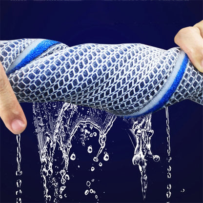 1 pcs 30x40cm 8D Fish Tank Filter, Glue-free Aquarium Filter Sponge, High-permeability Filter Material Leedoar