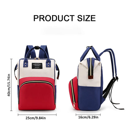 1 portable multi-functional mommy bag, diaper bag, backpack, fashion mommy bag